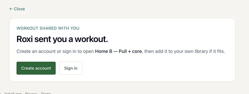 A card is a link. screenshot